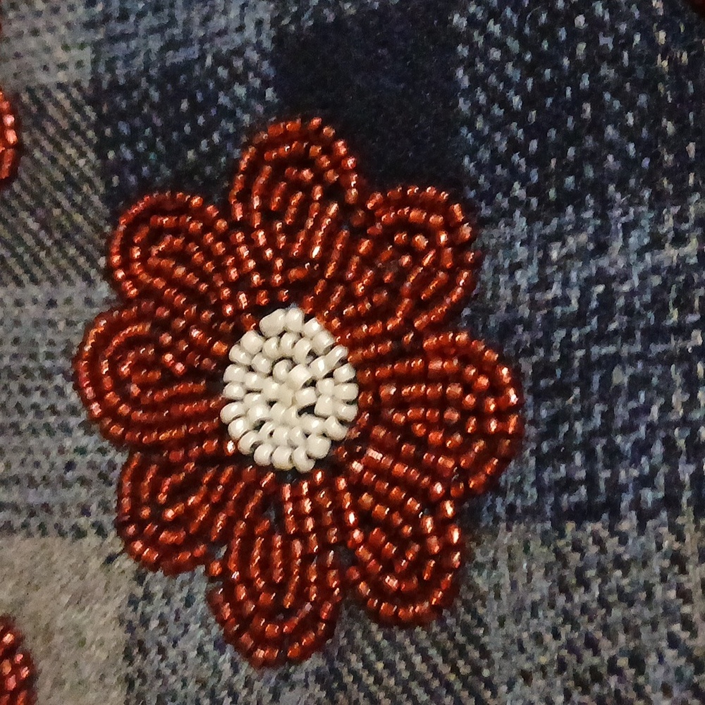 NWT ANTHROPOLOGIE BEADED BAG /NOTE BOOK - Picture 14 of 15